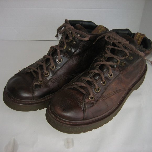 DR. MARTENS Air Wair Brown 8287 Leather Boots, 12 main image 5